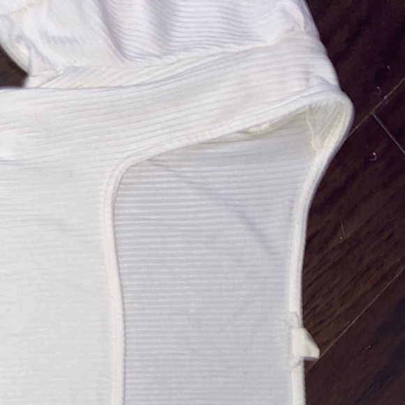 White garage top (never worn) - Picture 1 of 2